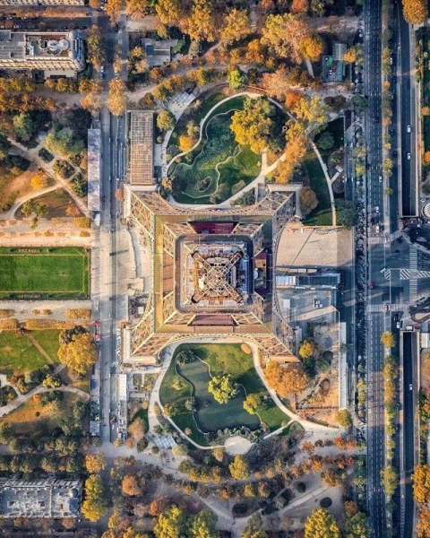 22 мировые достопримечательности с совершенно непривычного ракурса