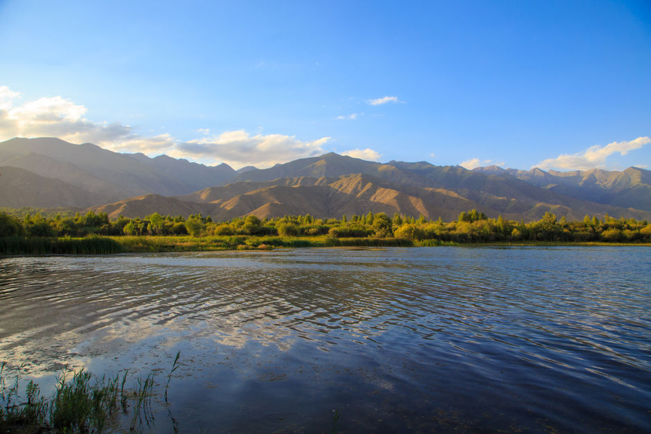 Озеро Иссык-Куль в Кыргызстане
