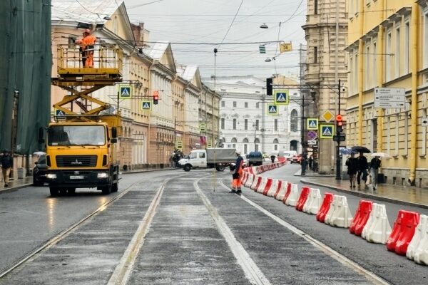 Ein Abschnitt der Sadowaja-Straße wird für den Verkehr wieder freigegeben